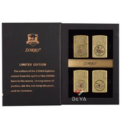 Set Bật Lửa Zorro Tứ Đại Thần Thú Cổ Đại Bản Giới Hạn Z151