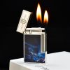 Dupont Hồng Kông Sơn Mài 2 Lửa Chủ Đề Bức Tranh Hùng Vĩ D2C19