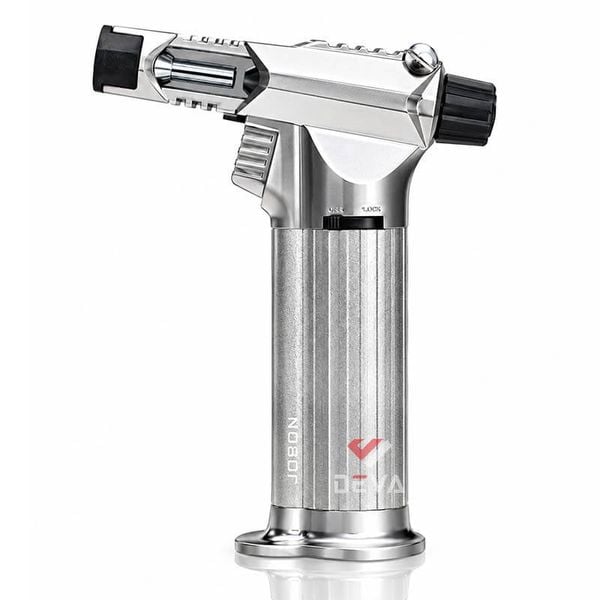 Bật lửa gas Jobon khò 1 tia cỡ lớn có khóa an toàn và chế độ rảnh tay ZB 377A