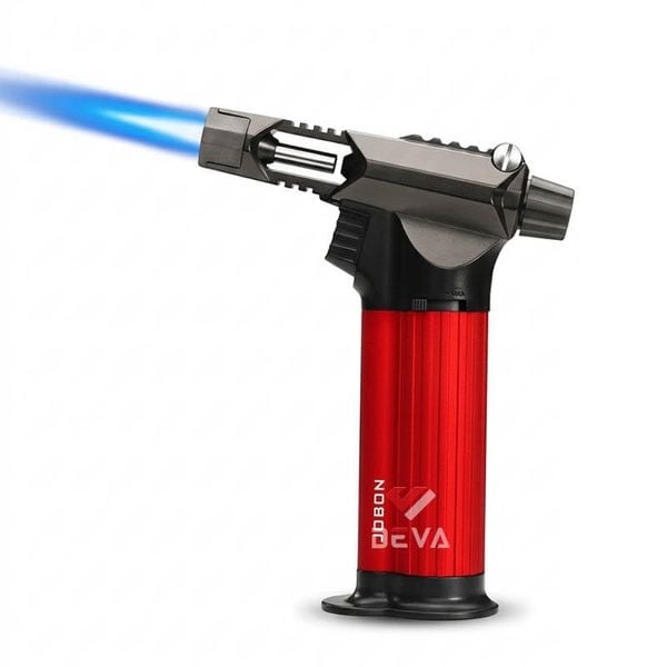 Bật lửa gas Jobon khò 1 tia cỡ lớn có khóa an toàn và chế độ rảnh tay ZB 377A