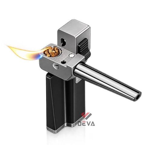 Tìm mua Bật lửa gas Jobon lửa chéo kèm tẩu thuốc chuyên dụng ZB-7002