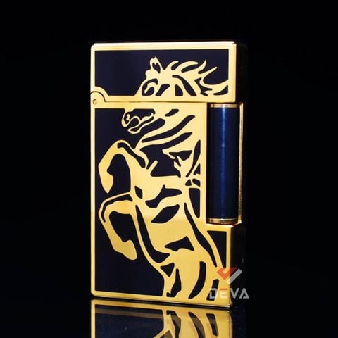 Tìm mua bật lửa ST Dupont Hồng Kông Sơn Mài Họa Tiết Ngựa Phi 2026 D96