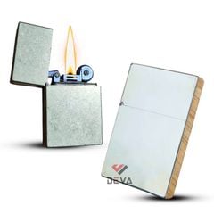 Bật lửa xăng đá Zorro vỏ dày dáng slim Z536