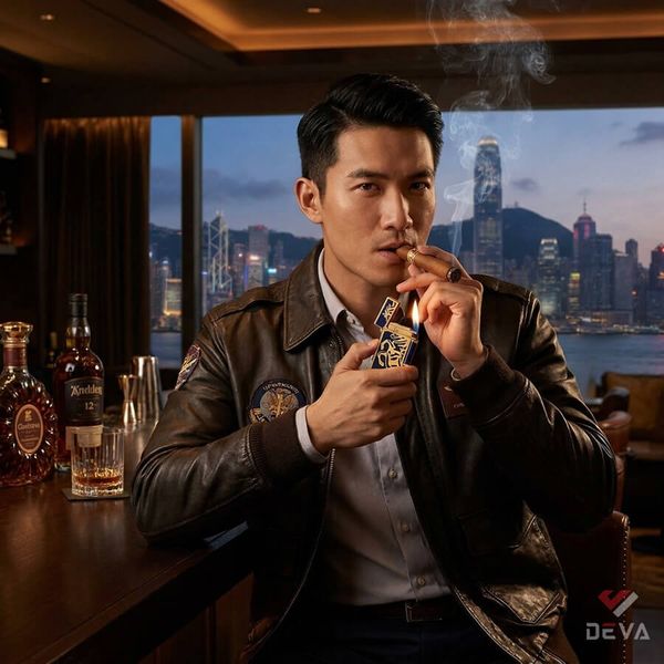 Dupont Hồng Kông Sơn Mài Họa Tiết Ngựa Phi 2026 D96