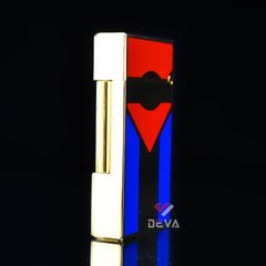 Dupont Xăng Đá Sơn Mài Chủ Đề Lá Quốc Kỳ Cuba D48V-DX