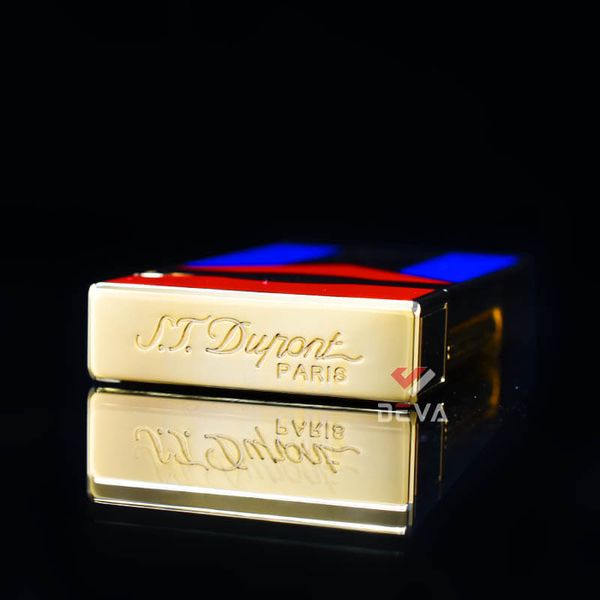 Dupont Xăng Đá Sơn Mài Chủ Đề Lá Quốc Kỳ Cuba D48V-DX