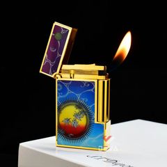 Dupont Hồng Kông Sơn Mài 2 Lửa Chủ Đề With The Row Sun D2C10