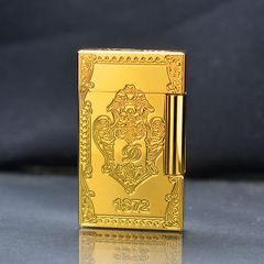 Dupont Xăng Đá Khắc Chìm Hoa Văn Hoàng Gia Paris 1872 Opera Garnier D198-DX