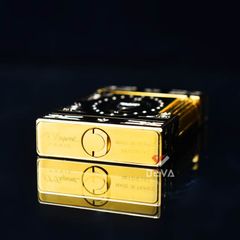 Dupont Xăng Đá Sơn Mài Đen Hoa Văn Hoàng Gia Cổ Điển Châu Âu D08-DX