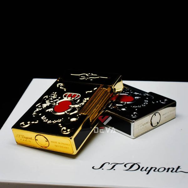 Dupont Xăng Đá Sơn Mài Đen Hoa Văn Hoàng Gia Châu Âu DX33