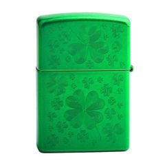 Zippo mỹ chính hãng đồng cỏ 4 lá Clover Meadow Z54