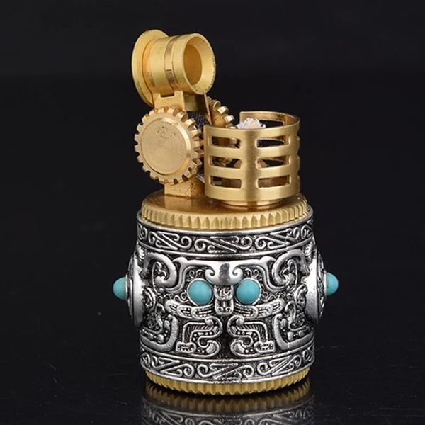 Mẫu bật lửa mini xăng đá Chief CF212