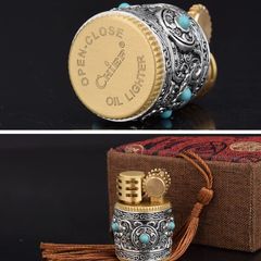 Mẫu bật lửa mini xăng đá Chief CF212