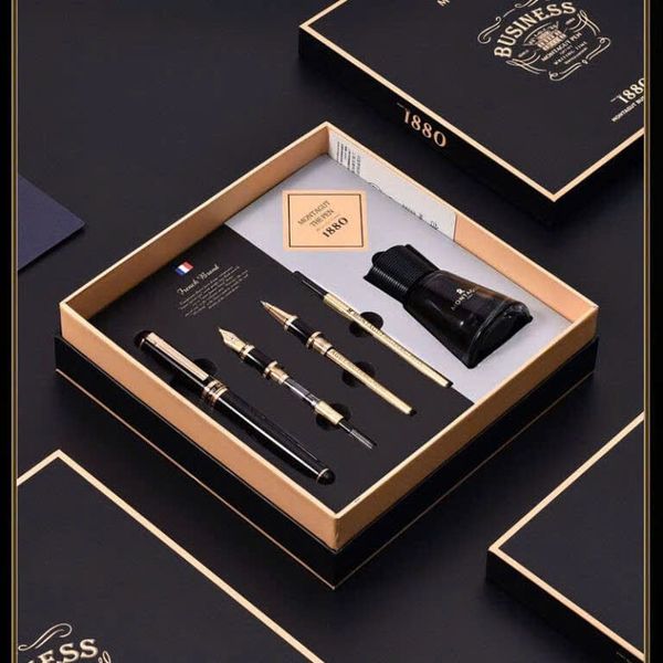 Set bút mạ vàng Montagut của Pháp BP01