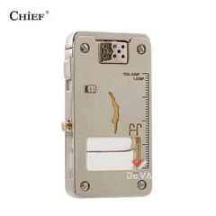 Bật lửa xăng đá chính hãng Chief đánh lửa tự động ô chứa trong suốt CF 705