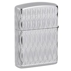 Zippo Flame Design Multicut Armor Luxury – High Polish Chrome (Chính hãng Zippo, Mỹ) Z21