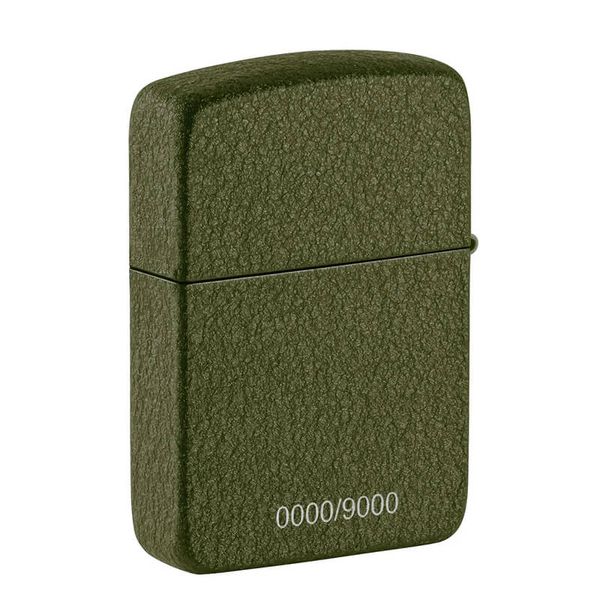 Zippo VE/VJ Day 80th Anniversary Collectible Steel Green Crackle, Zippo Victory in Europe, Victory in Japan 80th Anniversary Collectible Z112
