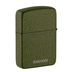 Zippo VE/VJ Day 80th Anniversary Collectible Steel Green Crackle, Zippo Victory in Europe, Victory in Japan 80th Anniversary Collectible Z112