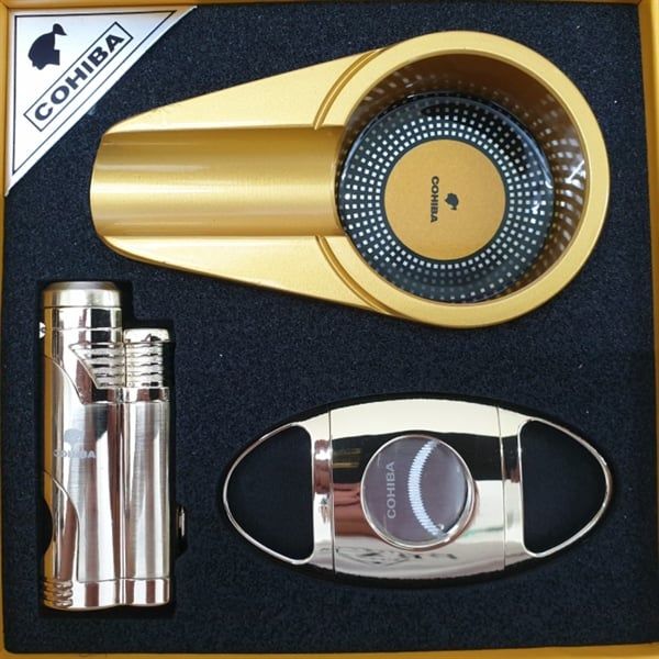 Set phụ kiện Cigar chính hãng Cohiba bộ 3 món HB359