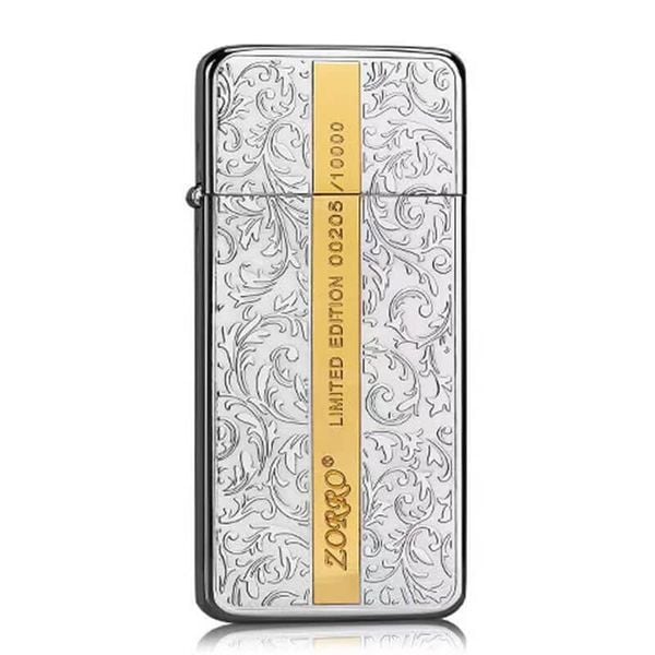 Bật lửa Zorro siêu mỏng khắc hình ZS5