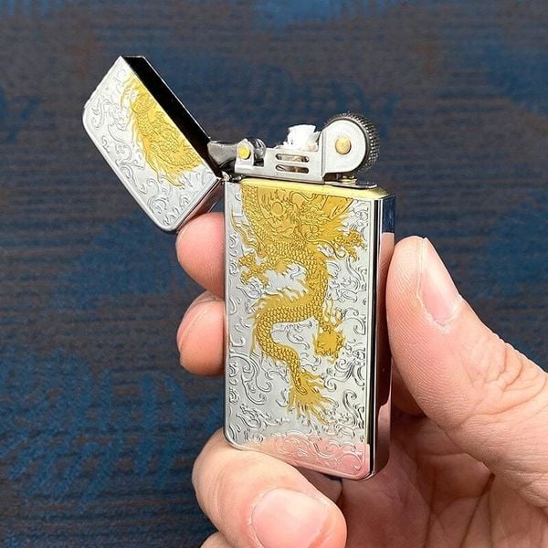 Bật lửa Zorro siêu mỏng khắc hình ZS5