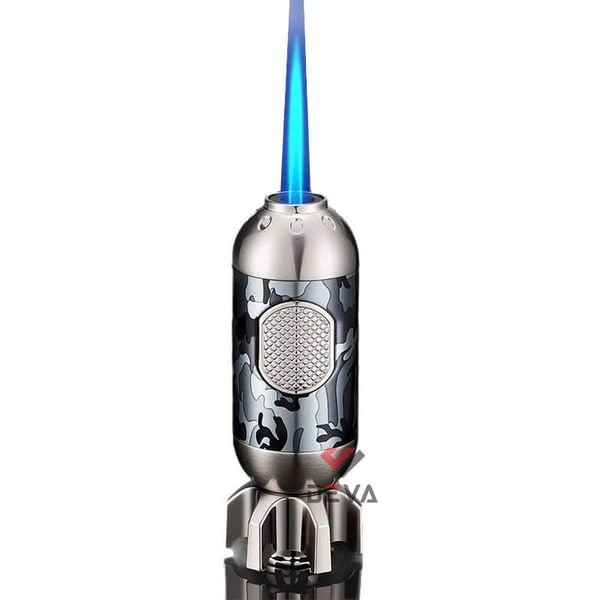 Bật lửa Jobon khò 1 tia hình quả bom có khóa an toàn ZB-570