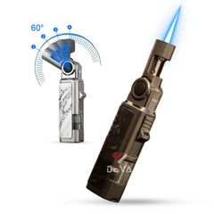 Bật lửa gas Honest khò 1 tia cổ xoay 4 nấc kèm đục BCZ863