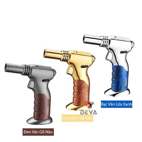 Bật lửa gas Jobon khò 1 tia cỡ lớn 2 kiểu lửa có khóa chế độ rảnh tay ZB 519