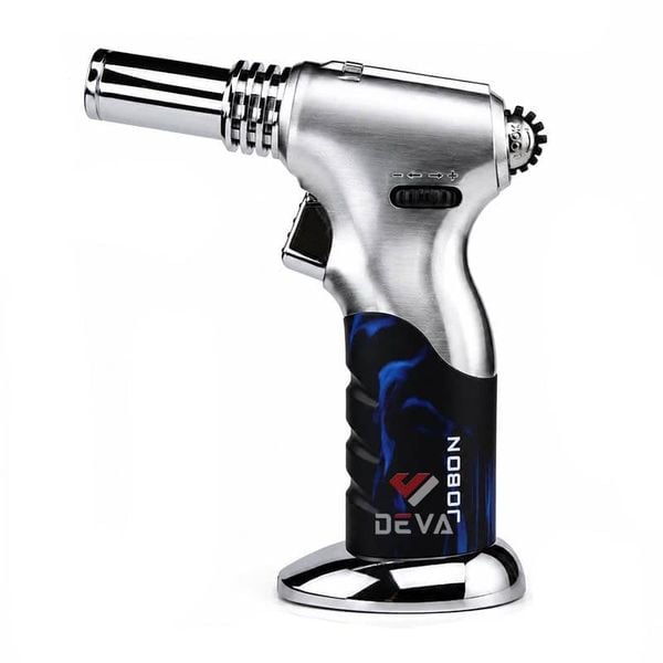 Bật lửa gas Jobon khò 1 tia cỡ lớn 2 kiểu lửa có khóa chế độ rảnh tay ZB 519
