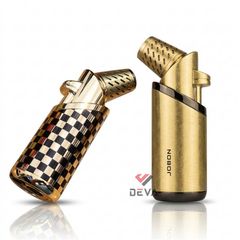 Bật lửa gas Jobon khò 3 tia kèm que xiên và đục Cigar chuyên dụng ZB 506