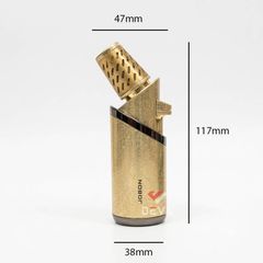 Bật lửa gas Jobon khò 3 tia kèm que xiên và đục Cigar chuyên dụng ZB 506