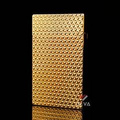 ST Dupont Hồng Kông Khắc Nổi Họa Tiết Kim Cương Vân Tam Giác 3D D184
