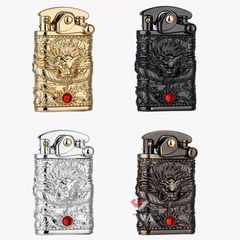 Bật lửa Zorro ốp hình rồng Z592-608