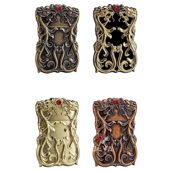 Bật lửa xăng đá chính hãng Zorro siêu mỏng các mẫu series Z610