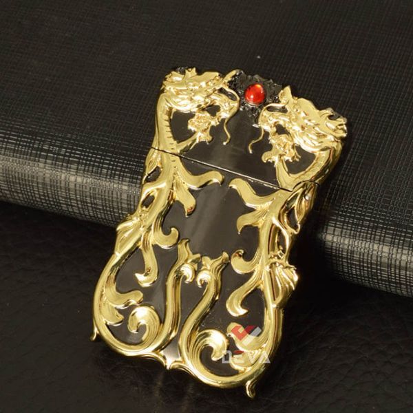 Bật lửa xăng đá chính hãng Zorro siêu mỏng các mẫu series Z610