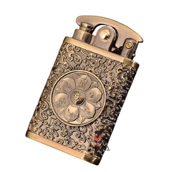 Bật lửa Zorro ốp vòng xoay kim tiền Z592-616