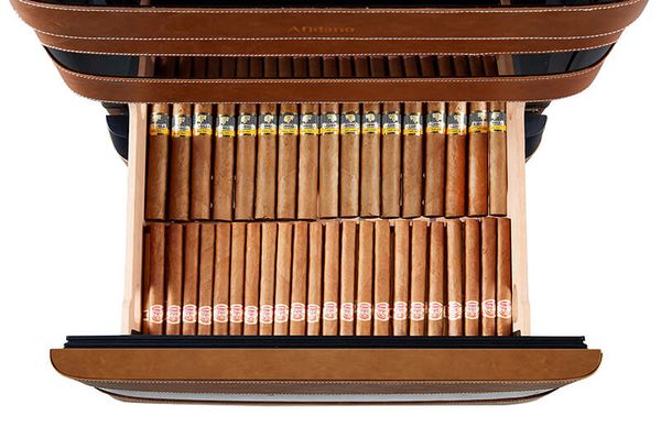 Tủ cigar Afidano cao cấp trên 1000 điếu chuyên bảo quản xì gà L5