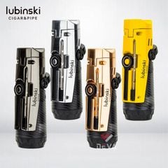 Bật lửa khò Lubinski kèm đục và thông Cigar đa năng YJA 10038