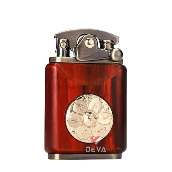 Bật lửa xăng đá Zorro bọc gỗ Z592G