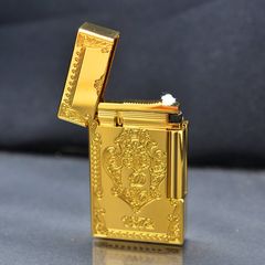 Dupont Xăng Đá Khắc Chìm Hoa Văn Hoàng Gia Paris 1872 Opera Garnier D198-DX