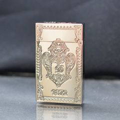 Dupont Xăng Đá Khắc Chìm Hoa Văn Hoàng Gia Paris 1872 Opera Garnier D198-DX