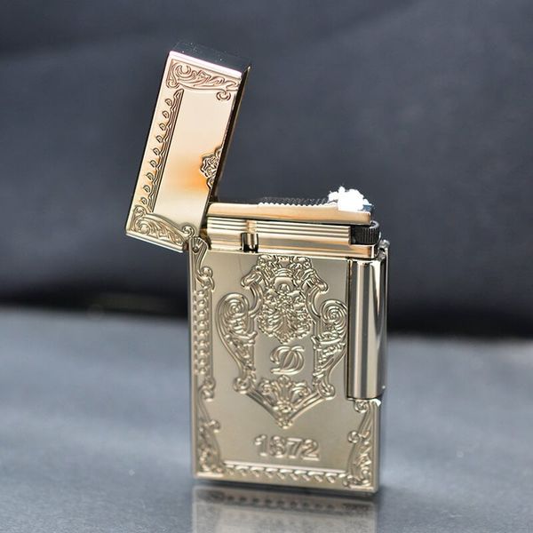 Dupont Xăng Đá Khắc Chìm Hoa Văn Hoàng Gia Paris 1872 Opera Garnier D198-DX