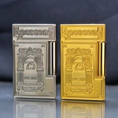 Dupont Xăng Đá Khắc Chìm Hoa Văn Maharaja Kỷ Niệm 75 Năm D209-DX