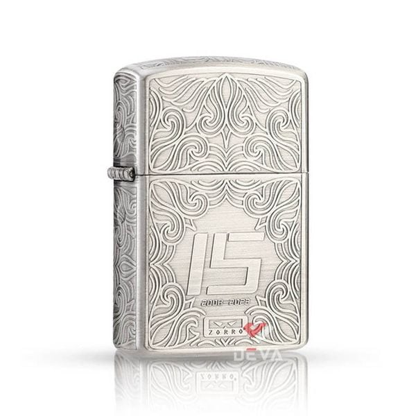 Bật lửa xăng đá chính hãng Zorro phiên bản giới hạn kỷ niệm 15th năm thành lập Z2-1001