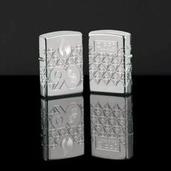 Bật Lửa Zippo 90th Anniversary Sterling Silver – Bản Kỷ Niệm 90 Năm Bạc Khối Limited 900 Bản Toàn Cầu