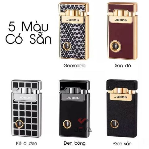 Bật lửa gas Jobon 2 kiểu lửa có ô quan sát nhiên liệu ZB-510