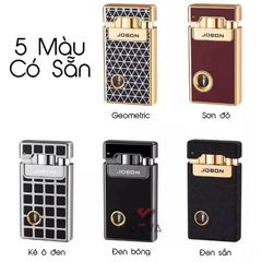 Bật lửa gas Jobon 2 kiểu lửa có ô quan sát nhiên liệu ZB-510