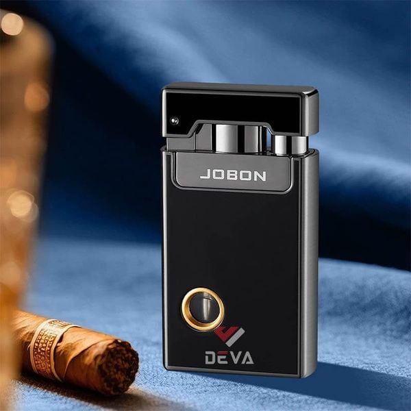 Bật lửa gas Jobon 2 kiểu lửa có ô quan sát nhiên liệu ZB-510