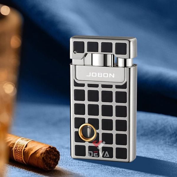 Bật lửa gas Jobon 2 kiểu lửa có ô quan sát nhiên liệu ZB-510