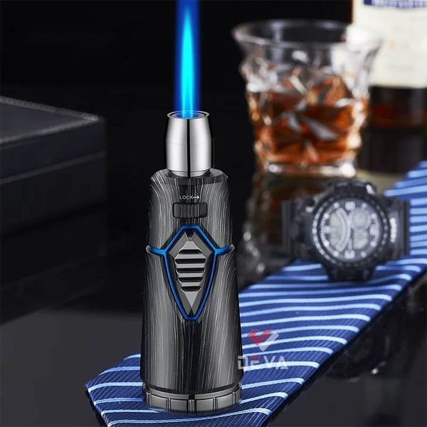 Bật lửa gas Jobon khò 1 tia kèm khóa an toàn kết hợp chế độ rảnh tay ZB 211